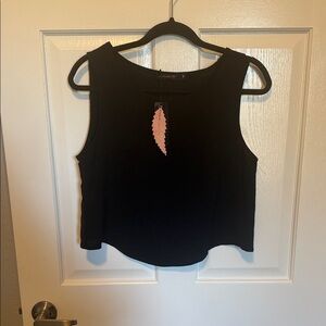 Classic Black Crop Top